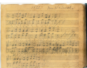 Brooks_GH_1932_original-music-score